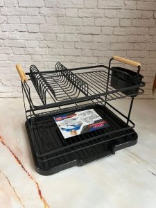 جاظرفی نارون 2طبقه مشکی ضخیم اعلا