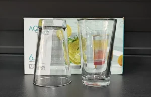 لیوان اکوا ساده 6عددی