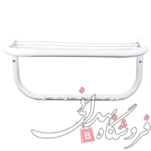 رخت آویز حمام اطلس 4شاخ(پنل حمام)