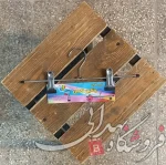 چوب لباسی مدل دو گیره فلزی