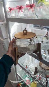 شکلات خوری پایه دار آبگز