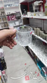 لیوان شیشه ای سولو 6عددی