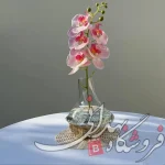 گلدان سنگ و شیشه