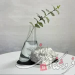 گلدان سنگ و شیشه