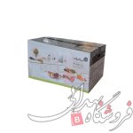 سرویس پلاستیک جهیزیه لیمون مارین 40 ایتم 58 پارچه کالباسی (کرپ)