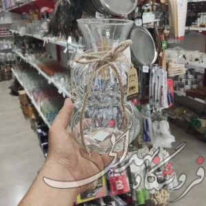 گلدان شیشه ای آرتینا سایز 2