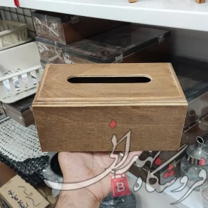 جا دستمال کاغذی بلوط