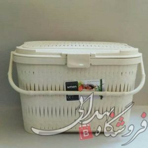سبد پیک نیک بامبو کوتاه لیمون