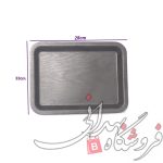 سینی پلاستیکی وودن ایکس 1 مشکی کسری R200
