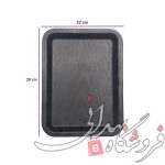 سینی پلاستیکی وودن ایکس 1 مشکی کسری R200