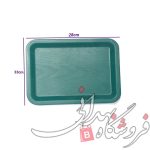 سینی پلاستیکی وودن ایکس 1 مشکی کسری R200