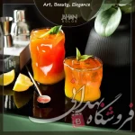 لیوان شیشه ای دفرمه 1 عددی