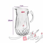 پارچ شیشه ای موزر نوری تازه