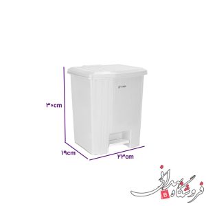 سطل پدالی سایز 2 تسا زمرد