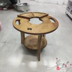 استند قلیون چوبی مدل زینو
