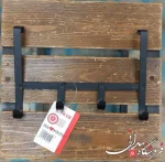 آویز کابینت (پشت دری کابینت) فلاور 4شاخ
